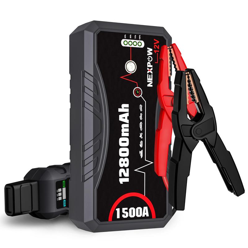 NEXPOW 1500A Portable Car Jump Starter for Gas & Diesel Engines